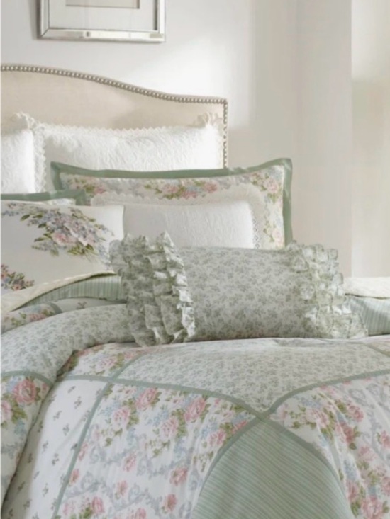Laura Ashley Other - Laura Ashley Breakfast Floral Ruffled Boudoir Pillow ~ Charming